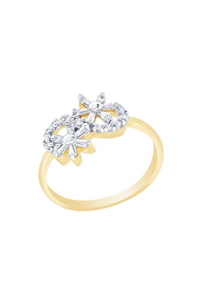 Diamond Line-Gülaylar Altın Yüzük