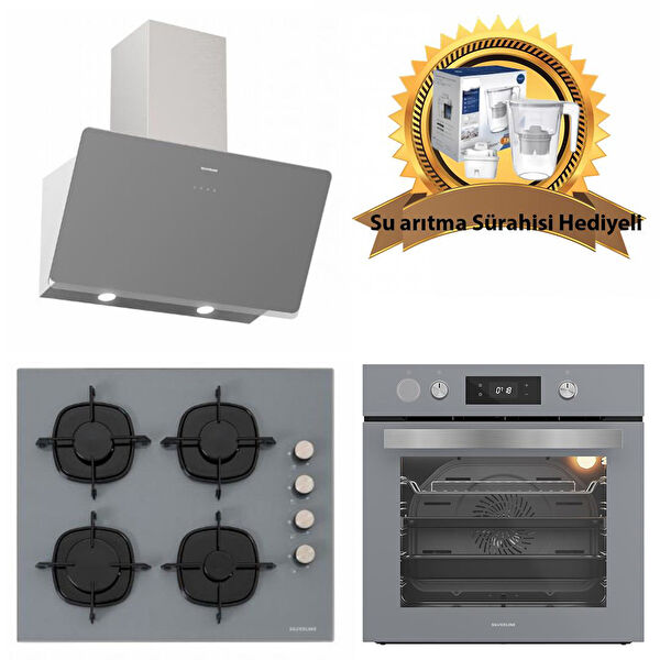 Silverline Ankastre Set