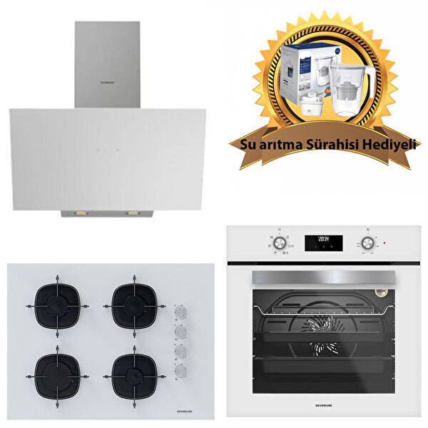 Silverline Ankastre Set