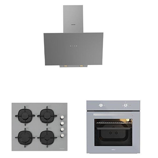 Silverline Ankastre Set