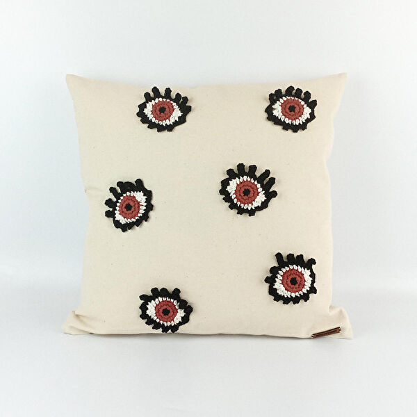 WoodyCord Dekoratif Yastık, Kırlent, Kılıf