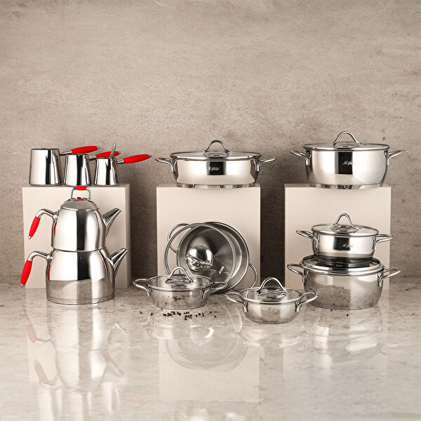 AR YILDIZ Çeyiz Tencere, Tava Takımı