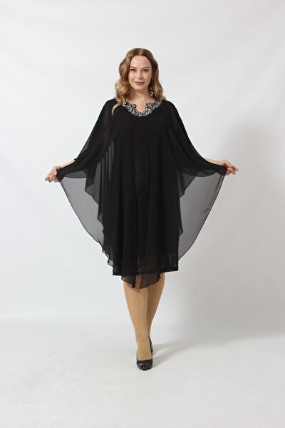 Moda berray Büyük Beden Abiye Elbise