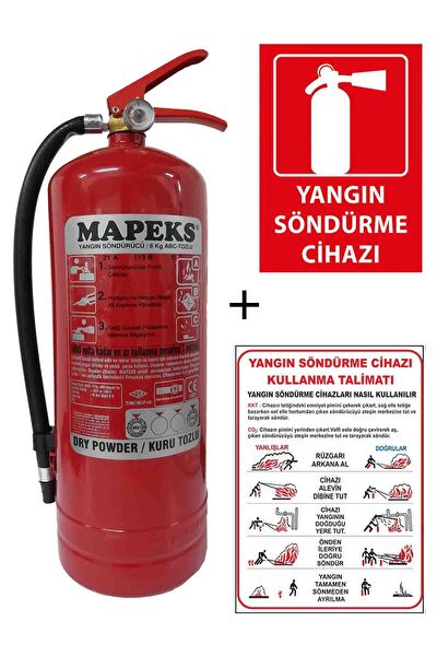 Mapeks Yangın Söndürme Tüpleri