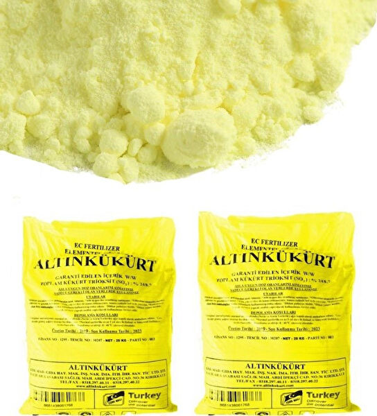 Altın Kükürt Torf ve Toprak