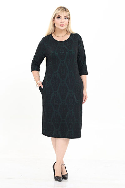 Modayız Büyük Beden Günlük Elbise
