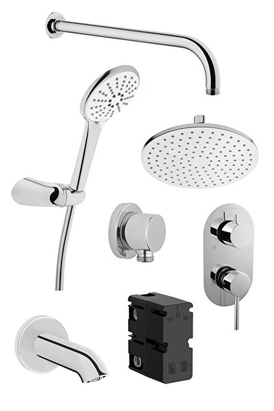 Artema Duş Başlığı, Spirali, Seti