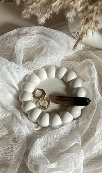 AYME Decoration Dekoratif Tabak ve Kase