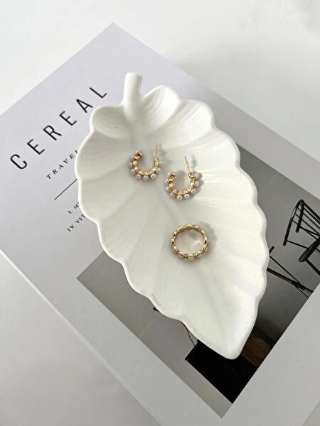 AYME Decoration Dekoratif Tabak ve Kase