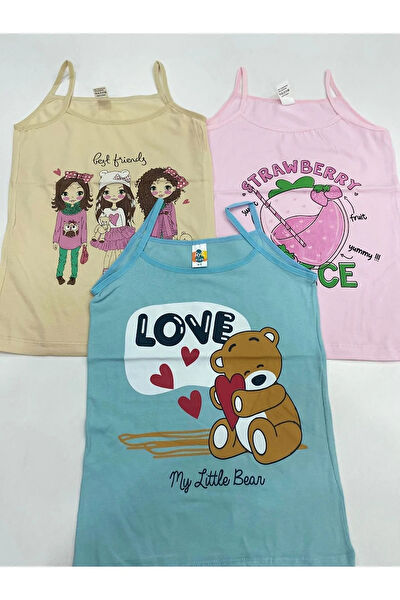 YAĞMUR GİYİM Kız Çocuk Atlet, Fanila