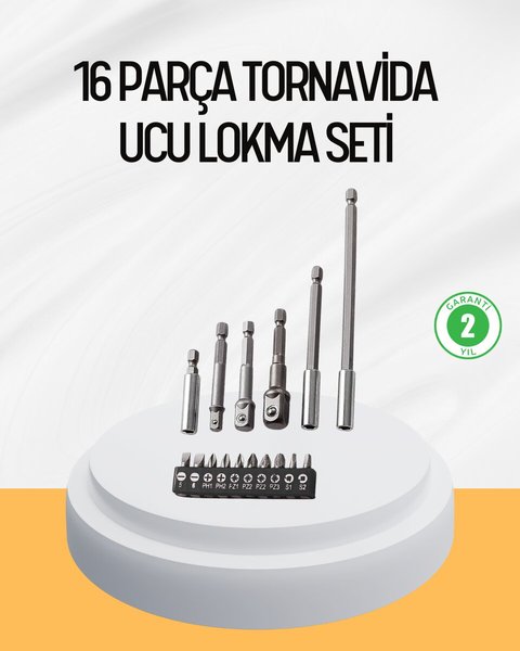 Netafast Tornavida, Tornavida Setleri