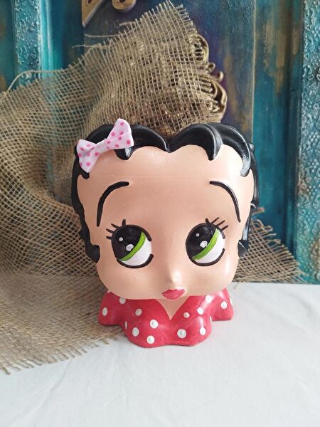 Atölye Dekupaj Vazo, Saksı