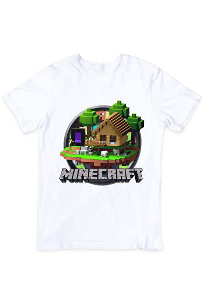 Minecraft Kız Çocuk Tişört