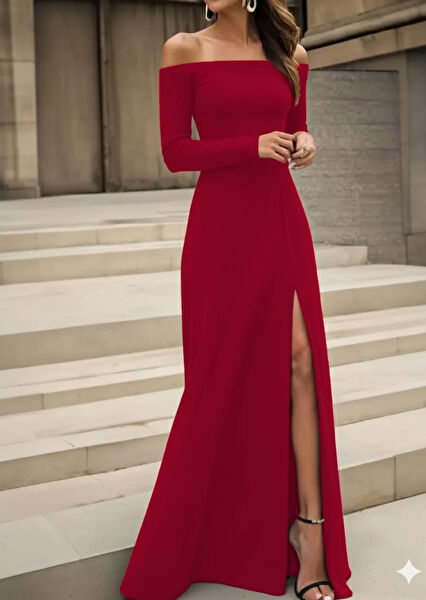 AESCO Büyük Beden Abiye Elbise