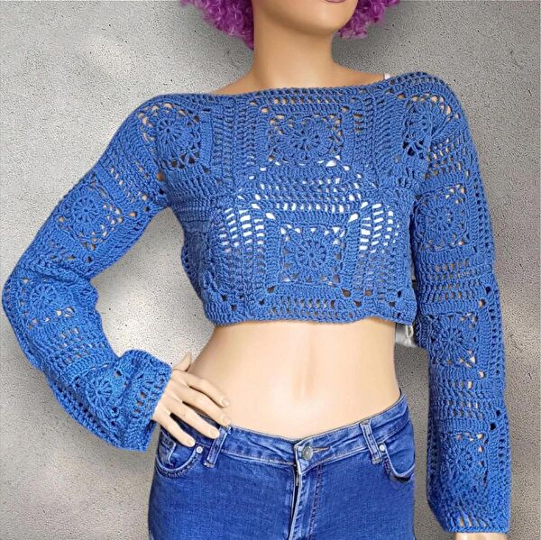 Agate Flame Handmade Kadın Bluz