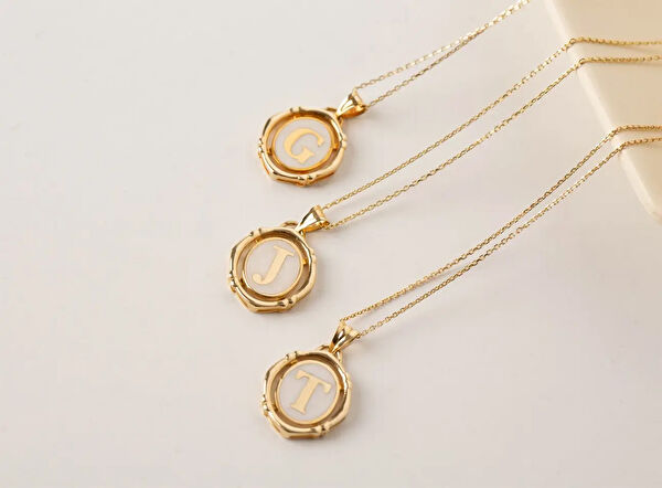 Safir Mücevher Altın Kolye