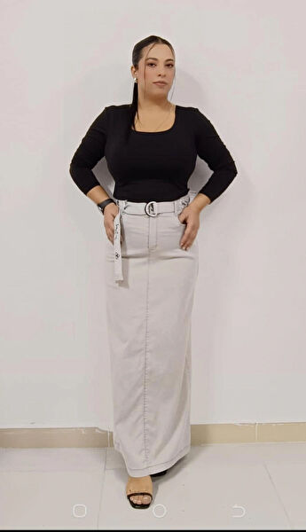 AKŞEN GİYİM Büyük Beden Etek