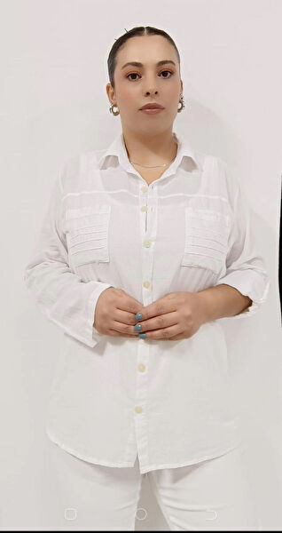 AKŞEN GİYİM Büyük Beden Gömlek