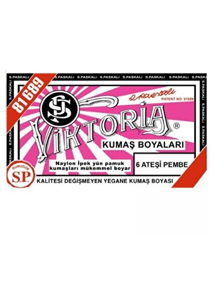 Viktoria Kumaş Boyası