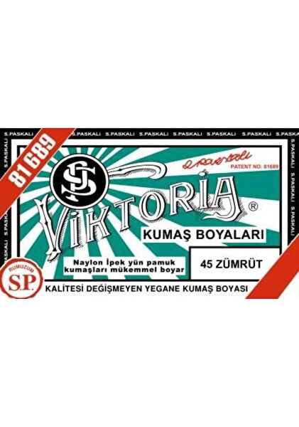 Viktoria Kumaş Boyası