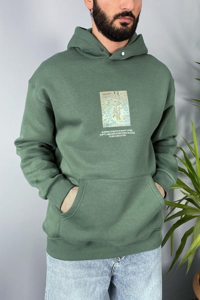 Alışveriş Sokağı Erkek Sweatshirt
