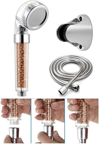 AKCAKESE Duş Başlığı, Spirali, Seti