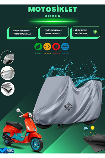 MOTOANL Motosiklet Branda ve Sele Örtüsü