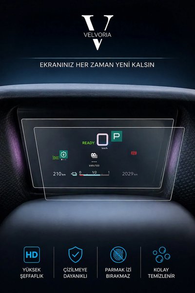 Velvoria Araç İçi Ekran Koruyucu