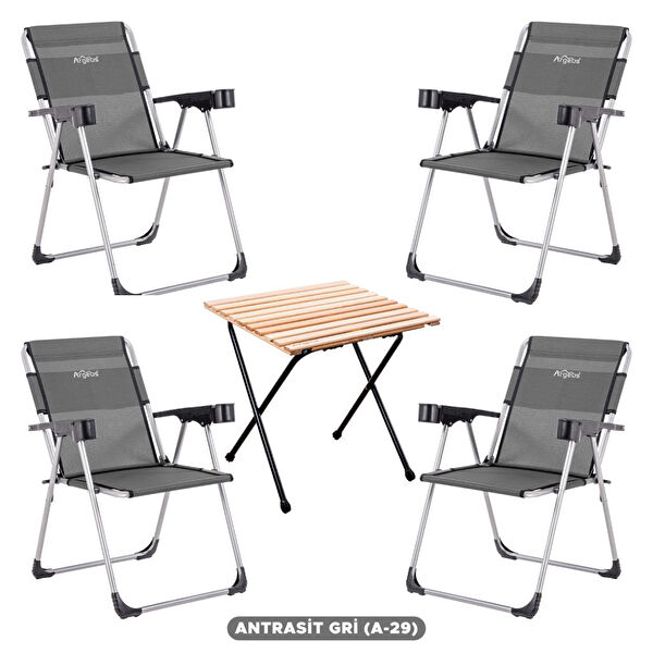 Argeus Kamp Sandalyesi, Taburesi