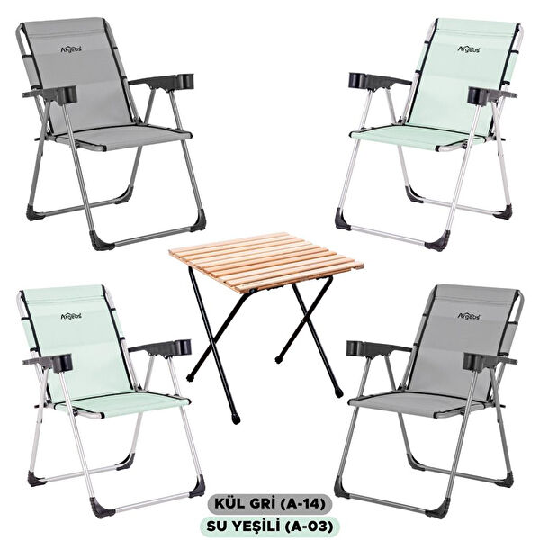 Argeus Kamp Sandalyesi, Taburesi