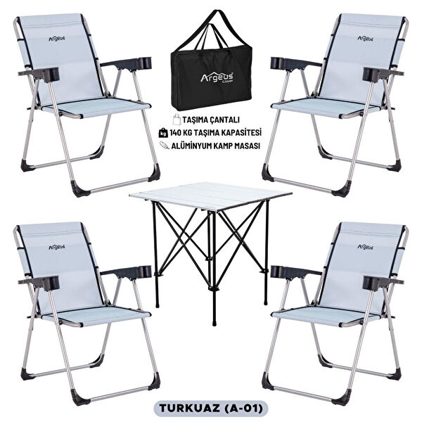 Argeus Kamp Sandalyesi, Taburesi
