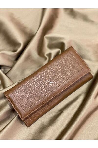 Karalı Deri Kadın Cüzdan