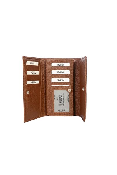 Karalı Deri Kadın Cüzdan