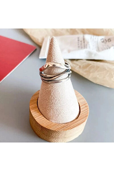 Eyelashes Silver Kadın Yüzük