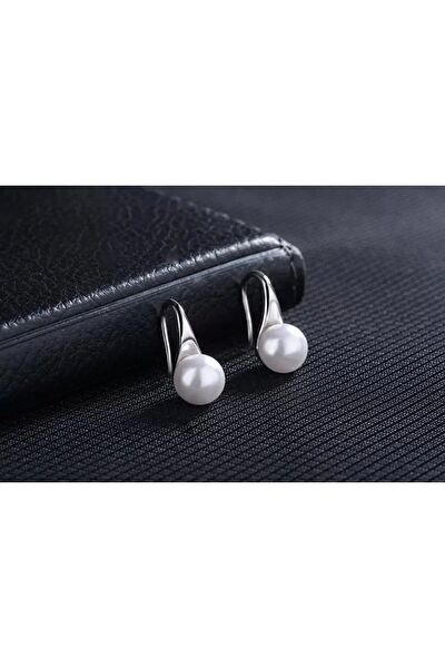 Eyelashes Silver Küpe