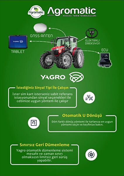 YAGRO OTOMATİK DÜMENLEME İş Makinesi & Traktör Yedek Parçaları