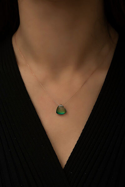 Papatya Silver Altın Kolye