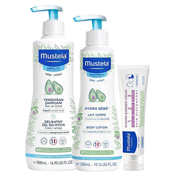 Mustela Bebek Saç, Vücut Şampuanı