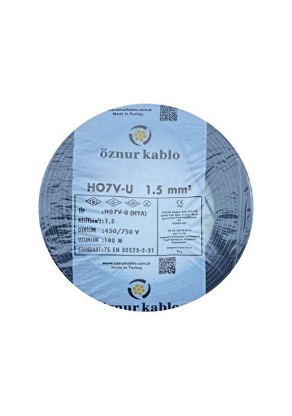 Öznur Elektrik Kablosu