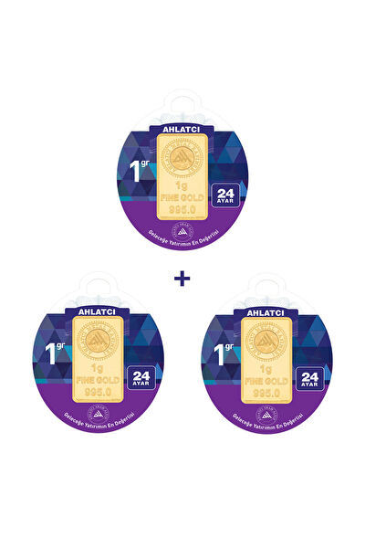 Ahlatcı Kuyumculuk Külçe, Gram Altın