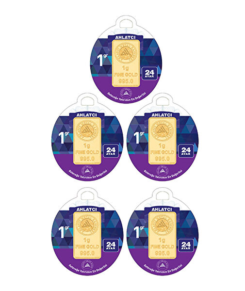 Ahlatcı Kuyumculuk Külçe, Gram Altın