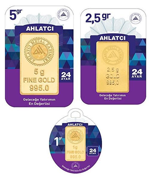 Ahlatcı Kuyumculuk Külçe, Gram Altın