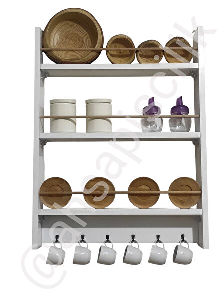 AHSAPİSCİLİK Mutfak Rafı, Terek