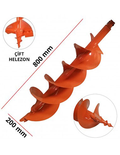 Garden Pro Toprak Burgu Makinesi, Aksesuar