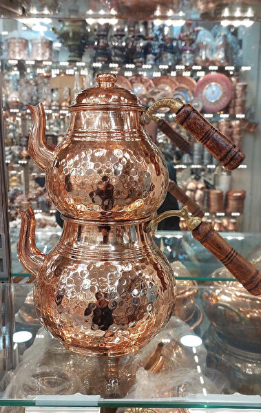 Bakır Sanatı Çaydanlık, Demlik