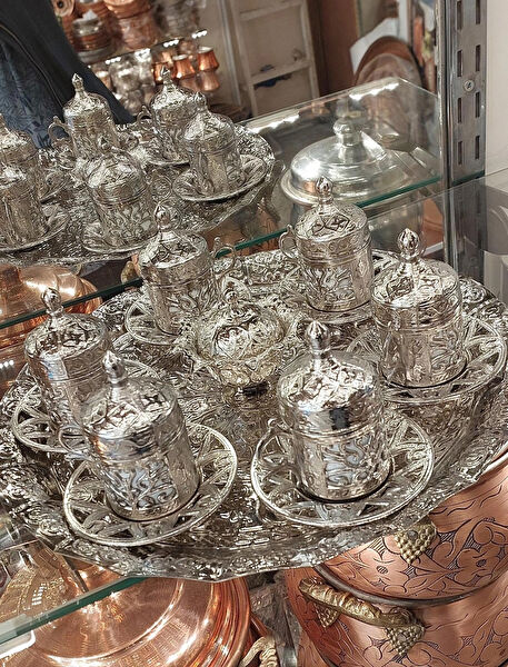 Bakır Sanatı Fincan,Fincan Takımı