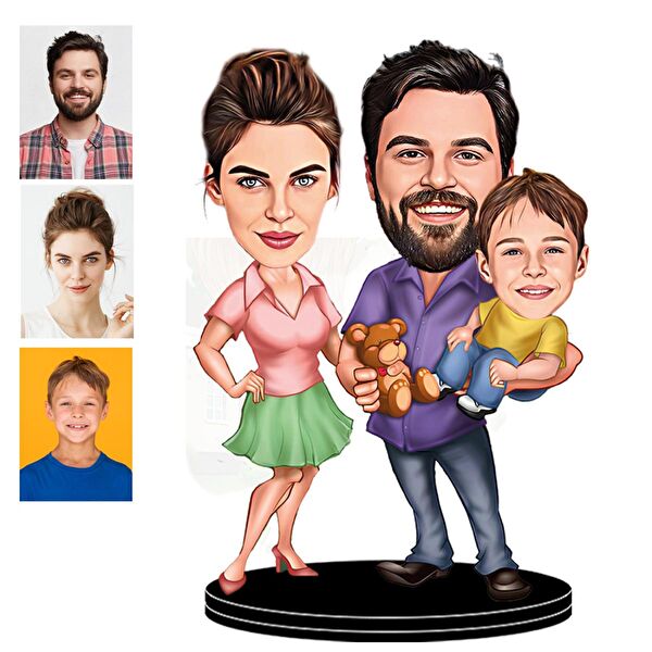 WonderLike Dekoratif Obje, Biblo, Figür