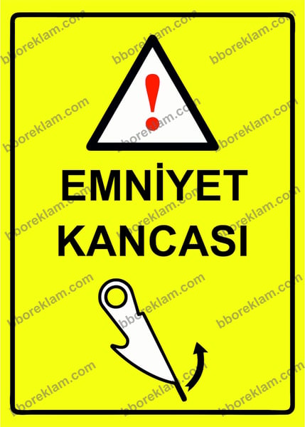 Baba Güvenlik Uyarı İşaretleri, İş Güvenliği Levhaları