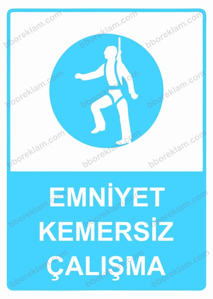 Baba Güvenlik Uyarı İşaretleri, İş Güvenliği Levhaları
