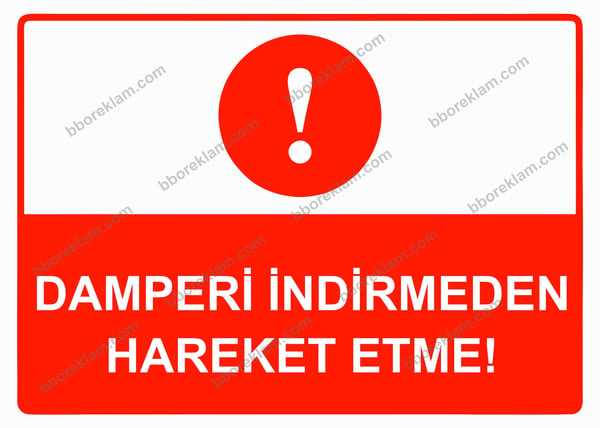 Baba Güvenlik Uyarı İşaretleri, İş Güvenliği Levhaları